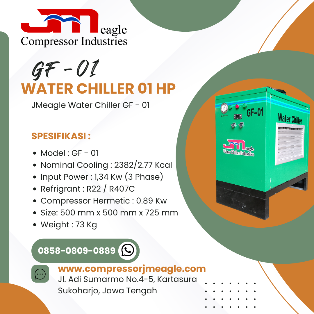 JMeagle Water Chiller GF-01 (01 HP)